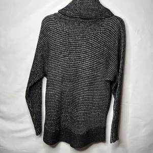 NWOT All saints cowl neck dead wood Altair black gray warm sweater sz Small thumbnail 7