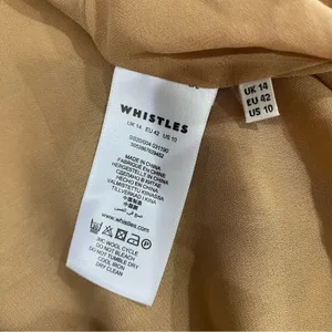 Whistles Flounce Dress Brushed Cheetah‎ Flippy Dress Career Wear thumbnail 5