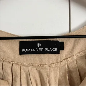 Tuckernuck Pomander Place Khaki Finley Flutter Sleeve Dress thumbnail 4
