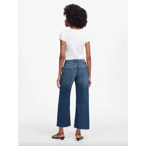 Madewell Petite Low Slung Baggy Crop Jean Croswell Wash Blue Relaxed US 30 P NWT thumbnail 3