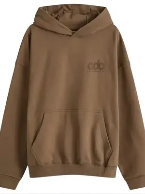 Adanola Performance Oversized Hoodie in Brown thumbnail 8