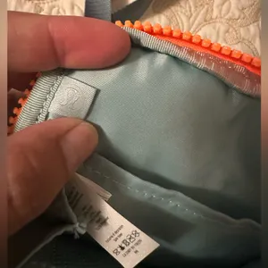 lululemon athletica Crossbody Bag - Green with Orange Trim thumbnail 3