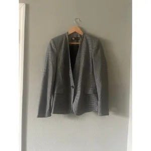 ZARA‎ TAILORED HOUNDSTOOTH BLAZER thumbnail 5