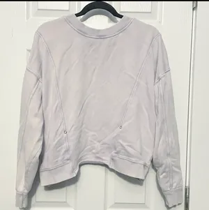 Free People Lavender Twist Front Sweatshirt 🪻 thumbnail 5