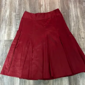 Ann Taylor lined linen skirt thumbnail 1