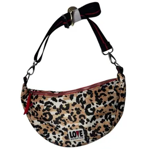 NEW Brighton Spotted Love Swing‎ Bag Leopard Animal Print Travel Chic Luxury thumbnail 2