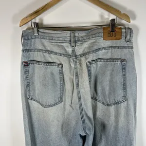 BDG Urban Outfitters Jeans Womens Size 33 Blue Denim High Rise Baggy Light‎ Wash thumbnail 5