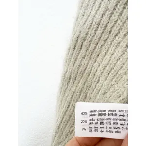 Zara Open Back Cozy Knit Vest Size Small Cream High Neck Chic Quiet Luxury thumbnail 7