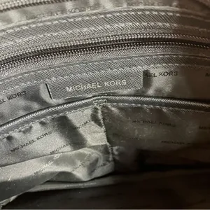 Michael Kors‎ medium size shoulder bag black gray thumbnail 7