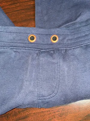 Aeropostale Navy Sweatpants with Pockets Size X-Small thumbnail 6