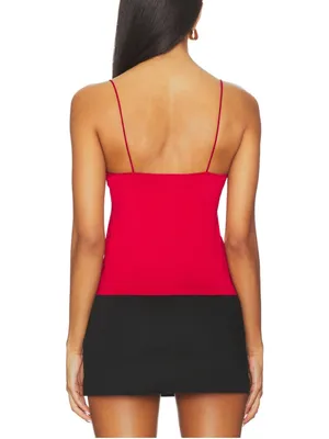 NWOT Free People Intimately My Way Triangle Cami in Deep Cherry Size Small thumbnail 3