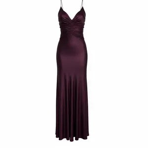 Silvia‎ Tcherassi Sana Dress Burgundy thumbnail 5