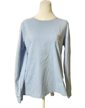 Women's Vineyard Vines Shirt, M, Light Blue thumbnail 1