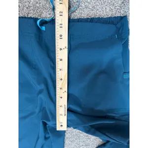 Carhartt Force Women Scrub Pants Teal Nurse Vet Medical Drawstring Regular M thumbnail 6