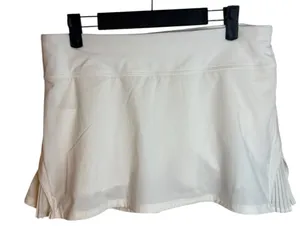 Lululemon White Play Off The Pleats Tennis Skort thumbnail 1