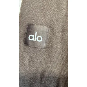 Alo Yoga Serenity Wide Leg Sweatpants Espresso Brown XXS Wide Leg Fleece thumbnail 4