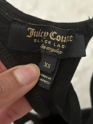 Juicy Couture Black Sports Bra thumbnail 6