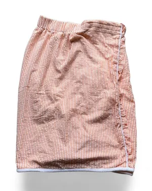Bella ifiore peach seersucker spa wrap Pink thumbnail 1