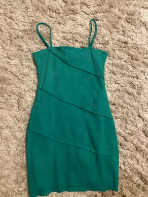 Green Amazon Mini Dress thumbnail 1