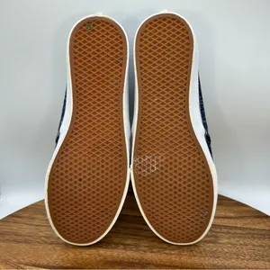Vans Low Top‎ Lace Up Shoes Sneakers Denim Snake Print Skater Casual Women's 6.5 thumbnail 8