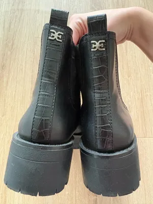 Sam Edelman Justina Black Chelsea Boots 8 thumbnail 4