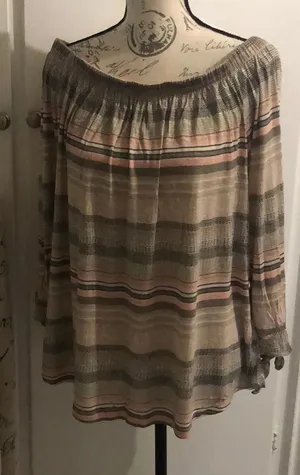 Maurices - XL - off shoulder tunic thumbnail 1