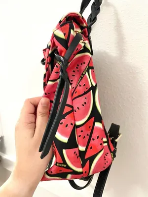 Dooney & Bourke Sandia Flap Watermelon Print Backpack Fruitcore Retro Summer thumbnail 6