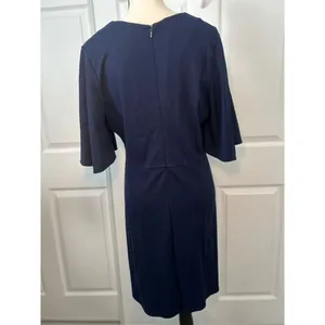 Amanda Uprichard Navy Boca Mini Dress Size 2X Minimalist Office Party thumbnail 6