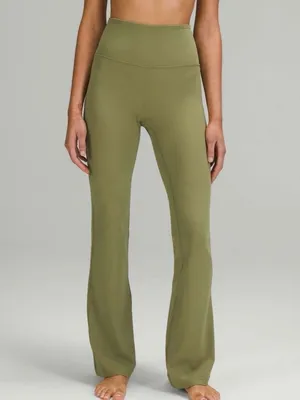 Lululemon Groove High-Rise Flare Pants size 4 NWT Bronze Green thumbnail 2