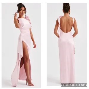 Babyboo Peggy Maxi Dress in Blush Size Medium thumbnail 2