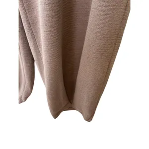 Urban Outfitters Mauve‎ Brown Linen Blend Pleated Knit Sweater Pants Large thumbnail 4