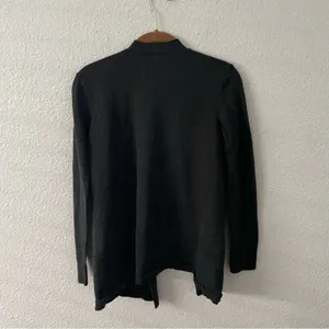 Loft Grey Cardigan Sweater Jacket thumbnail 2