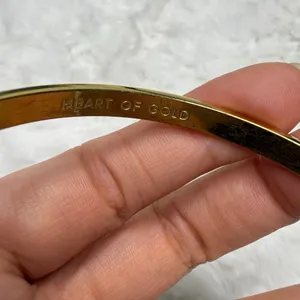 kate spade New York Gold Spade Bangle Bracelet thumbnail 3