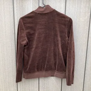 Vintage‎ Lauren Ralph Lauren Velour Jacket thumbnail 3