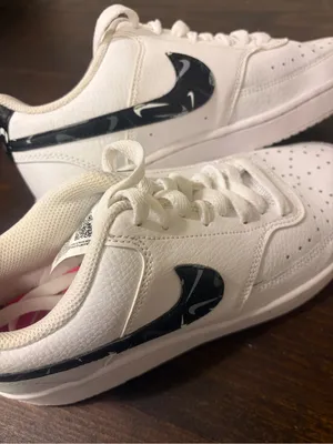NEW Nike Court Vision Low Shoes Pink Swooshfetti DM8079 100 Women's Size 7.5 thumbnail 4
