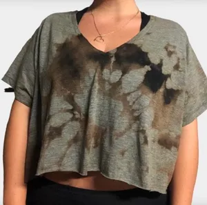 Ava & Viv One Of A Kind Tie Dye Crop Top thumbnail 1