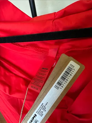 New Skims Swim Sarong Skirt Womens Ruby Red‎ Coverup Midi size 3X thumbnail 6