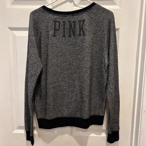 Pink Victoria's Secret‎ The University Of Iowa Sweatshirt Womens Small Oversized thumbnail 4