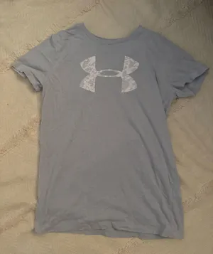 Under Armour Light Grey Tee thumbnail 1