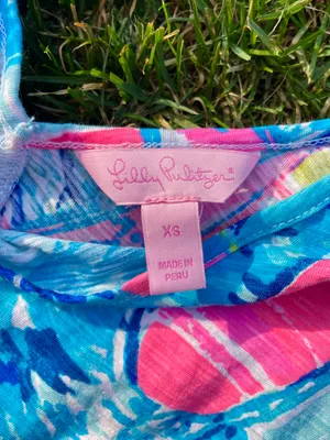 Lilly Pulitzer Tank Top Hey Bay Bay thumbnail 3