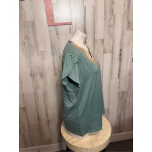 Blouse size XL Green thumbnail 8