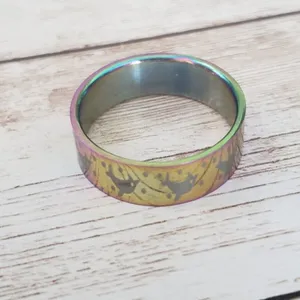 Multicolored Ring with Dolphin Design thumbnail 3