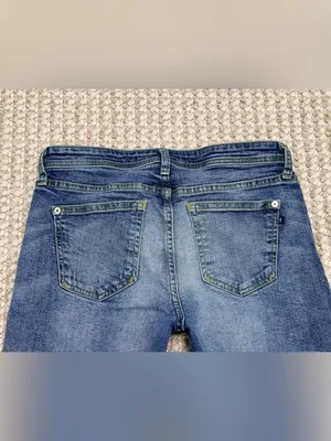 Pilcro by Anthropologie Slim Straight Leg jeans size 28 thumbnail 13