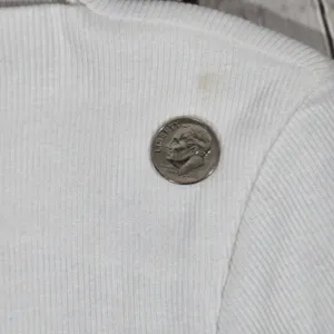 J. Crew Fine-rib‎ fitted boatneck T-shirt White XXS thumbnail 7