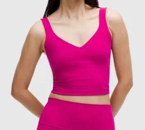 Lululemon Align Tank Top *Light Support, A/B Cup Ripened Raspberry Size 6 thumbnail 1
