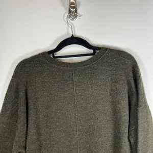 Lucky Brand Green Pullover Wool Blend V Neck Sweater‎ Women’s Large Soft thumbnail 8