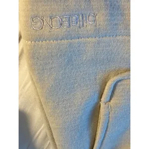Billabong Womens Double Breasted Pea Coat Cream Oatmeal Cotton Blend Jacket M thumbnail 8