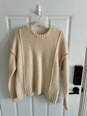 Shop Stevie Boutique Sweater Tan thumbnail 1