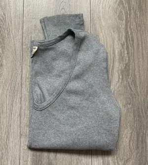 Universal Threads Grey Ribbed Long sleeve Top size XXL thumbnail 2