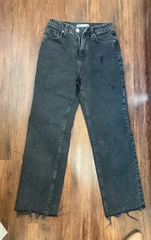 Zara wide grey/black sz2  thumbnail 1